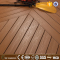 Anti-scratch nature wood grain WPC out door decking lowes flooring sale